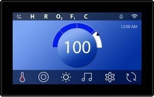 Topside Complete Balboa SpaTouch 3 with 5" touchscreen display High-resolution capacitive touchscreen is twice as bright as the SpaTouch 2. Designed to be durable and easy to use, navigate through multiple settings for effective spa management. - Image 1